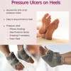 Vogana Sheepskin Heel Protection Pads for Bedsores Pressure Sores Rehabilitation