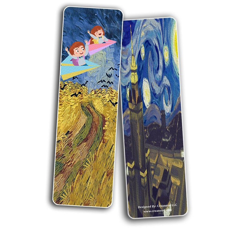 Funny Famous Paintings Bookmarks Cards Bookmarks (30-Pack) – Daily Inspirational