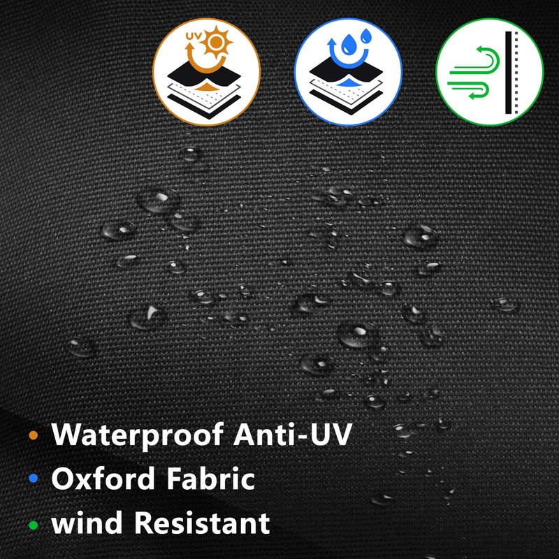 36"x42" Outdoor Water Fountain Covers for Winter Protection Waterproof Garden