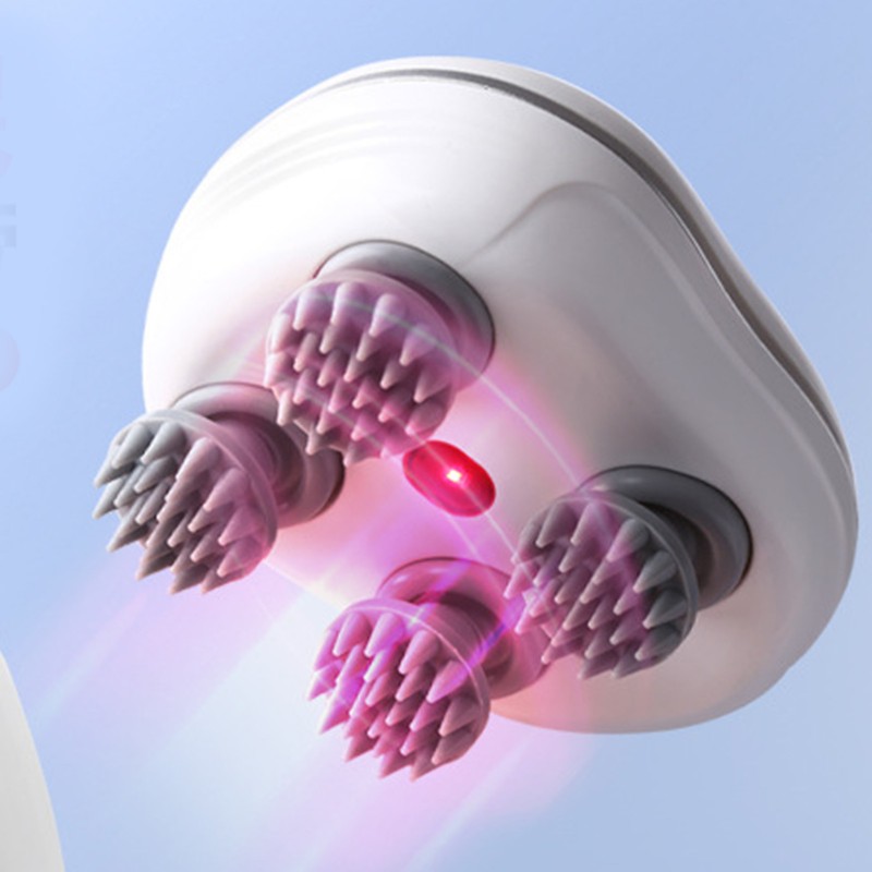 Electric Waterproof Scalp Massager for Relaxation 4 Claws Stress Relief