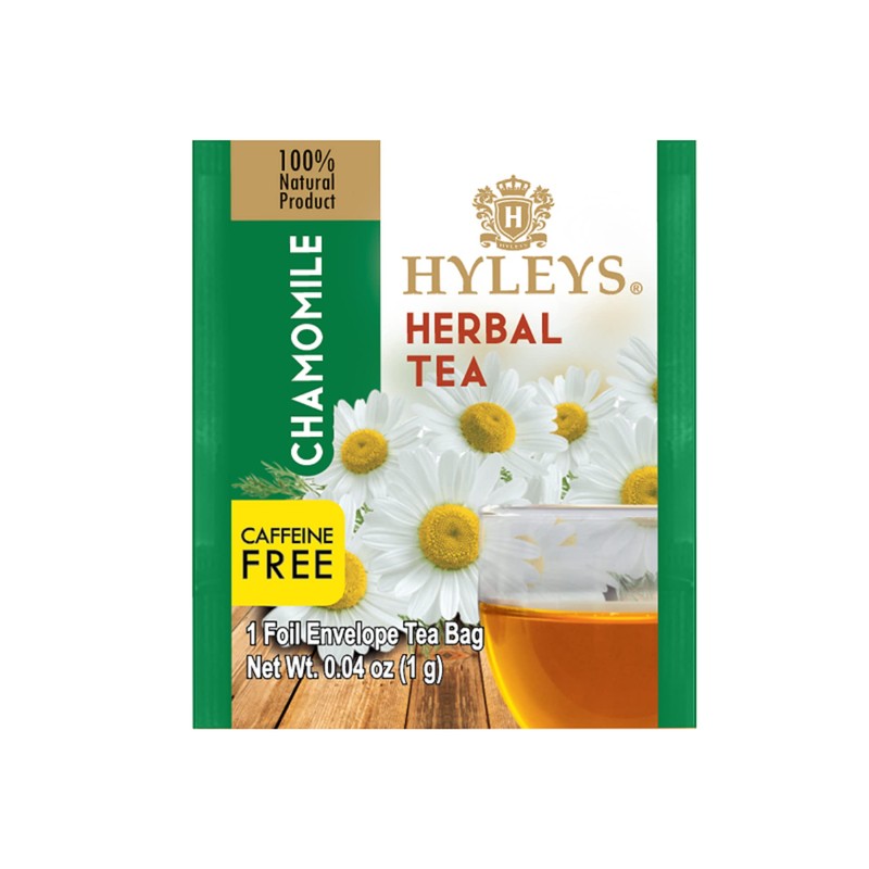 HYLEYS Tea Chamomile Herbal Tea - 25 Count, 1 Pack