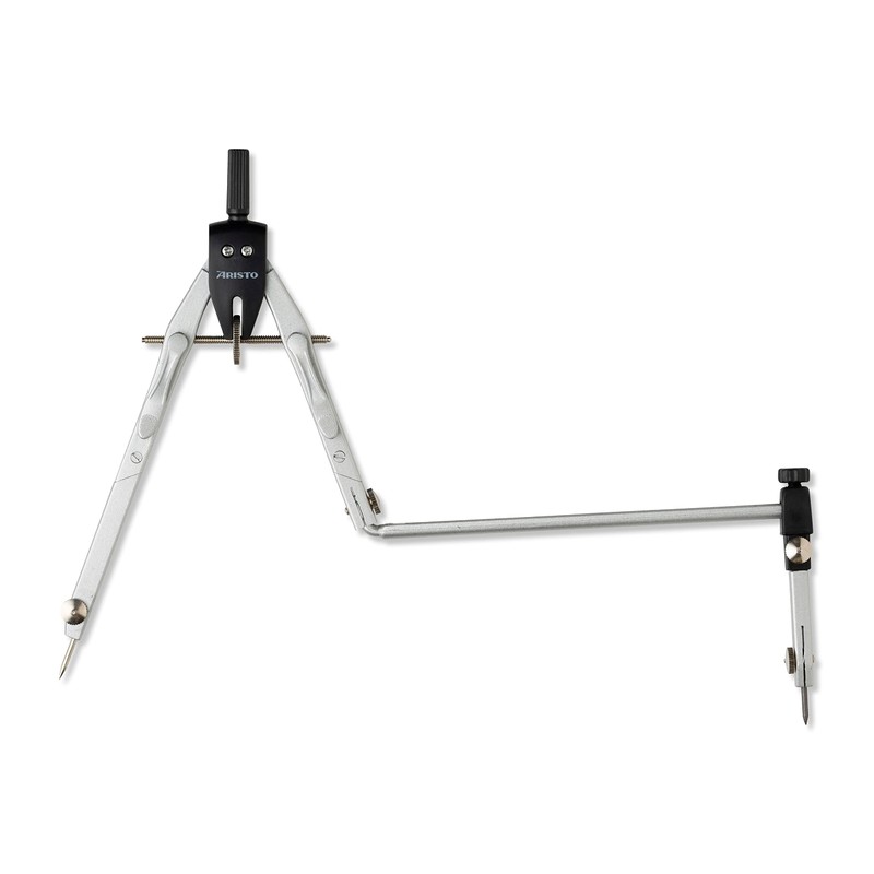Aristo AR80078 Quick Adjustment Compass 9-Piece School Set (Compass with