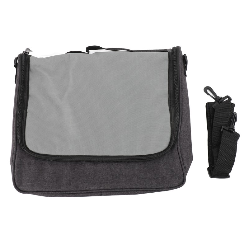 Console Carrying Case Large Capacity Multifunction Grey Travel Storage Bag