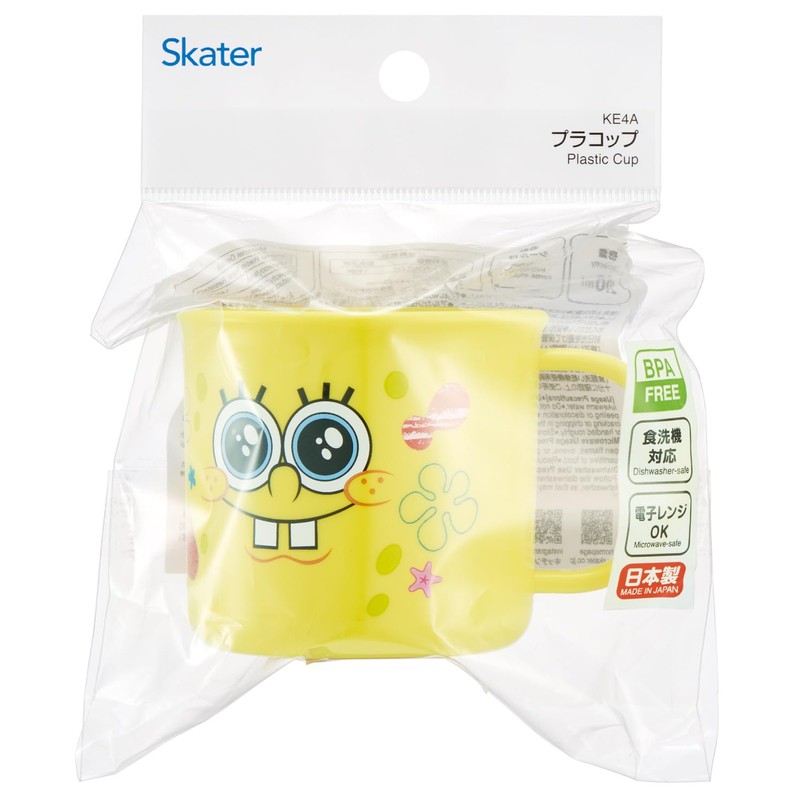 Skater KE4A-A Children's Plastic Lunchbox Cup, 6.8 fl oz (200