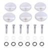 6PCS Guitar Tuning Key Button Plastic Oval Electric Guitar Tuners