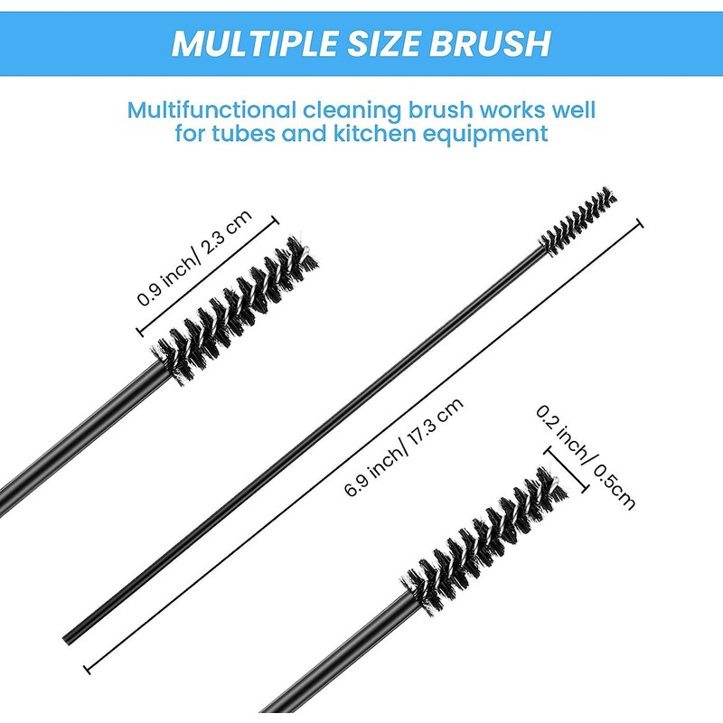 JDYYICZ Hummingbird Feeder Cleaning Brush Mini Nylon Brush Set Brush