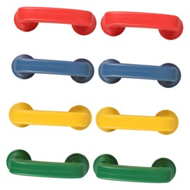 ORFOFE 8pcs Plastic Reading Phones for Boys and Girls Speech Therapy Communication Tools for Classroom and Home Learning Activities