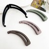 Herbeluemily Banana Clip, Hair Clip, Firm, Simple, Stylish, Crescent, Set
