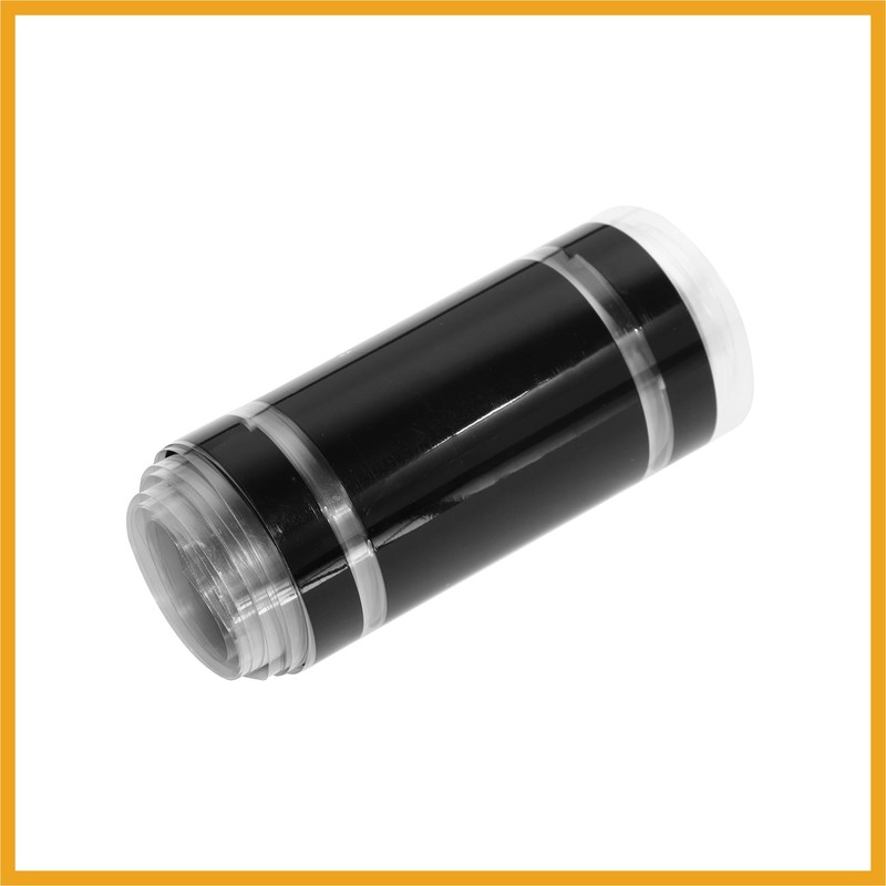 Partuto 3.94"x70.87" Car Hood Stripe Pattern Sticker Exterior Decal Black