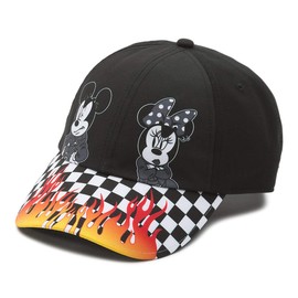 Vans Mickey's 90th Punk Mickey Court - Sombrero lateral para mujer, color negro, talla única, Negro/Punk Mickey, One Size