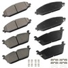 cciyu D2169 & D2179 Front Rear Ceramic Disc Brake Pads