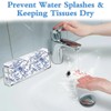 Acrylic Napkin Holder, Vertical Waterproof Splashing Guest Towel Holder for