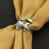 IkkyuGem Rock Music Guitar Single Ring