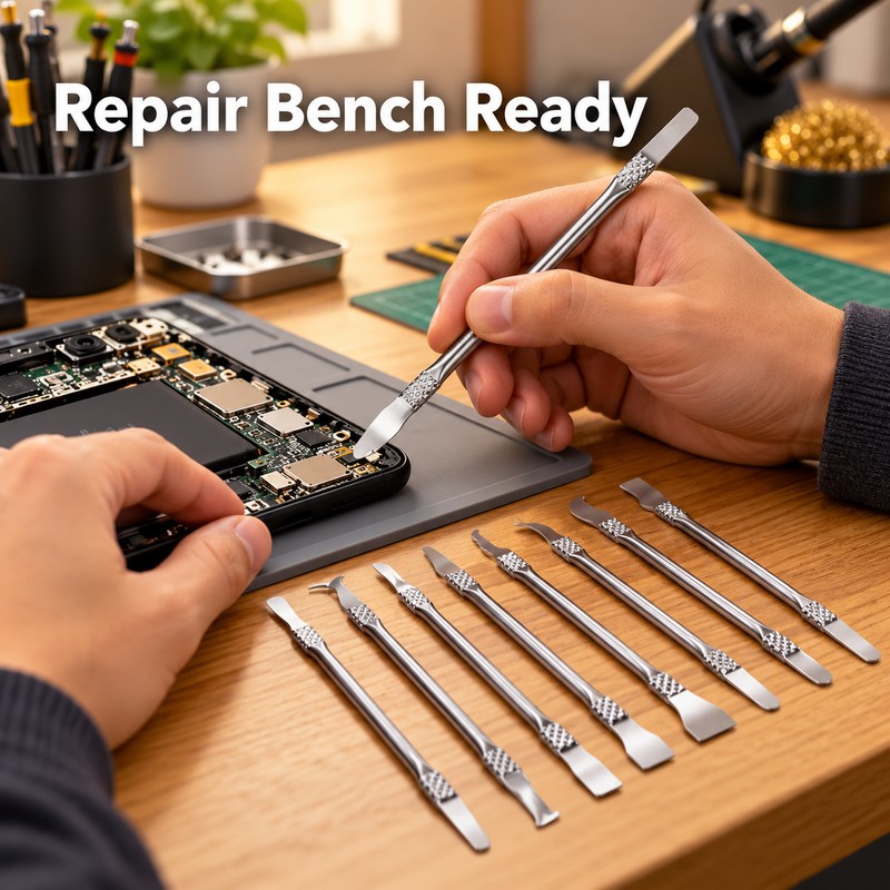 8-in-1 CPU IC Prying Knife Blade Set – Thin Precision