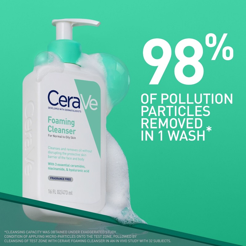 CeraVe Foaming Cleanser - For Normal to Oily Skin (88ml