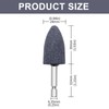 2PCS Grinding Wheel Drill Attachments - Hex Shank Corundum Bits