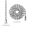 VGOL 2PCS Light Pull Cord Water Drop Pendant Light Switch