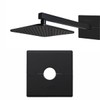 2 Pcs Plumbing Cover Plates, Square Shower Arm Flange Escutcheon