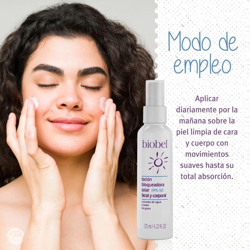 Biobel Loción Bloqueadora Solar Fps 125ml