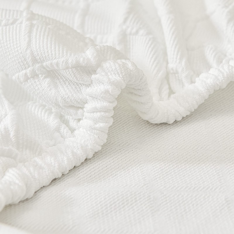 SoulFeel Set of 4 Lattice Chair Covers, Removable and Washable