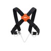 PETZL, Explo, Positioning Braces For Croll, Black/Orange, One Size, Unisex-Adult