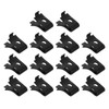sourcing map 14pcs Cabinet Shelf Clips Metal Adjustable Shelf Bracket