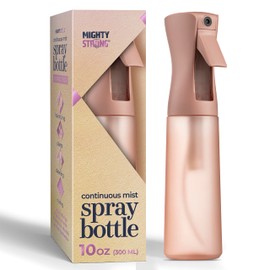 10 OZ Continuous Spray Bottles - Ultra Fine Mist Sprayer | Water Spray Bottle For Hair Stuff, Mister Spray Bottle For Plants Mister | Hair Spray Bottles For Hairstyling, Cleaning, Salons