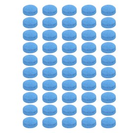 50Pcs Pool Cue Tips, 9-13mm Pool Billiard Replacement Tips for Pool Cues and Snooker Billiard Accessories, Blue(10mmm) Pool