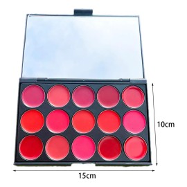 Colección De Barras De Labios Con 15 Tonos Lujosos Para