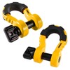 DEWALT DXBC8000-2KIT Black/Yellow 3/4" Bow Shackle with 7/8" Pin (10,400