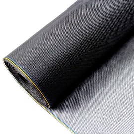 DIY Fine Mesh Velcro Window Screen Mosquito Net 90cm x 1M Rubber Gasket 5m 3ea