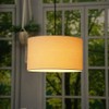MiniSun | Medium Modern Natural Fabric Drum Light Shade |