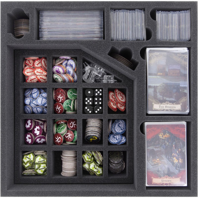 Feldherr foam tray set compatible with Arkham Horror 3rd Edition