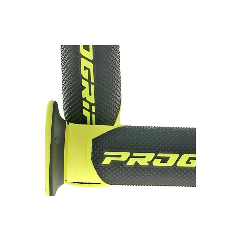 Progrip 732 Road Handlebar Grips Black / Yellow Diameter 22