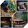 iuhkjnuh Fireplace Gloves Fire Heat Resistant: Fireproof Leather for Fireplace