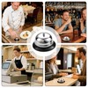 2 x Reception Bell, Stainless Steel Table Bell, Reception Bell,