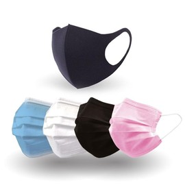 Celebrity Triple-Layer Mask Collection Disposable Triple-Layer Mask Bulk Individual White 51ea