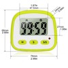 Digital Kitchen Timer Countdown/Count Up Timer with Magnets, LCD Display