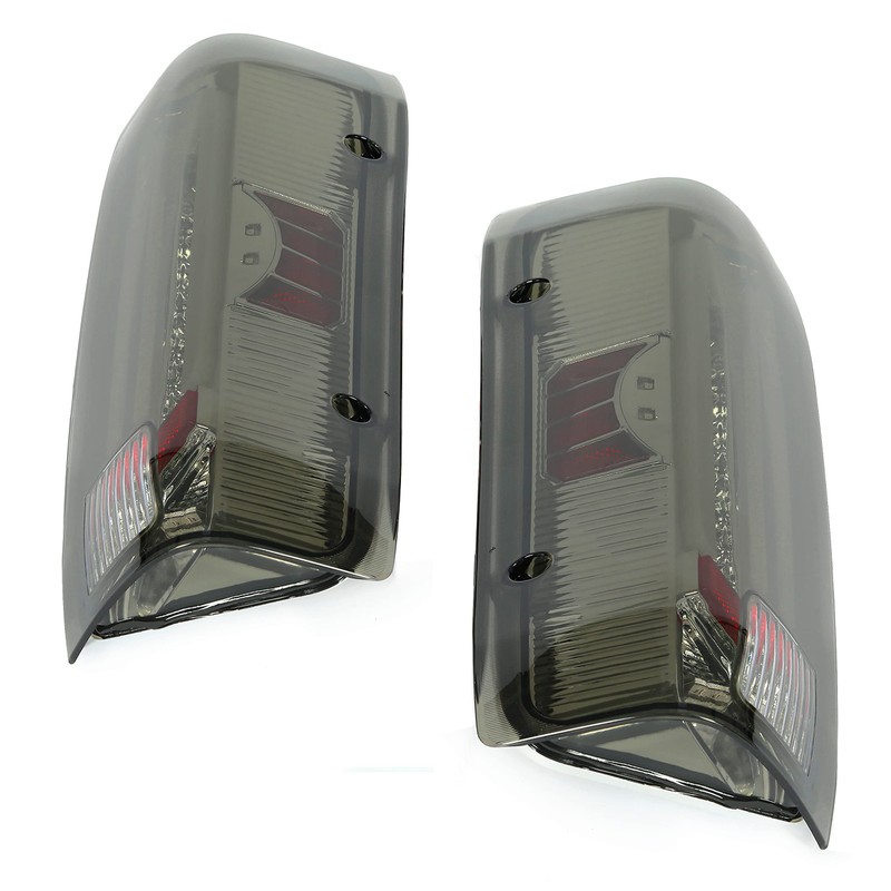 KUAFU Pair Tail Light Assembly Compatible with 1990-1997 Ford F150