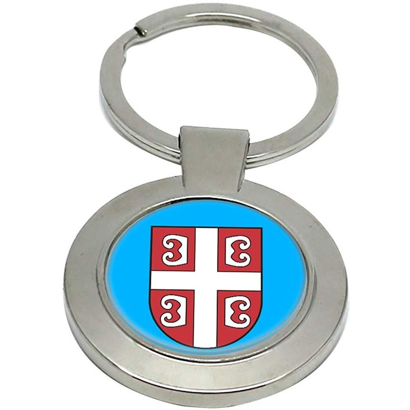Serbian Cross Key Ring