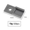 SG Store Pack of 20 Mounting Clips for Car Plug