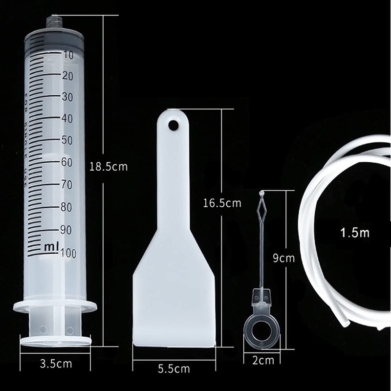 XINGSUI 5Pcs Refrigerator Drain Hole Cleaning Tool Kit, Refrigerator Dredge