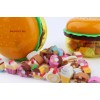 Laxia 2 Estuches Hamburguesa Con Gomas Mini Aroma Kawaii Borrador