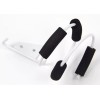 Beauty Headquarters 1pc Blow Dryer Double Ring Metal Wall Mount
