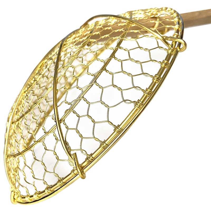 5" Round Brass Spider Strainer Sunrise Kitchen Supply