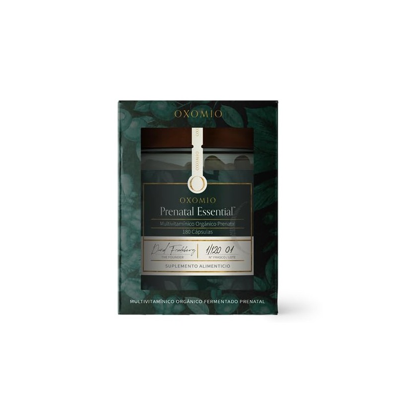 Prenatal Essential - Multivitamnico orgnico fermentado prenatal 19 Vitaminas y