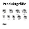 Alriedy Depth Stop for Drill 8-Piece Drill Depth Stop Set,