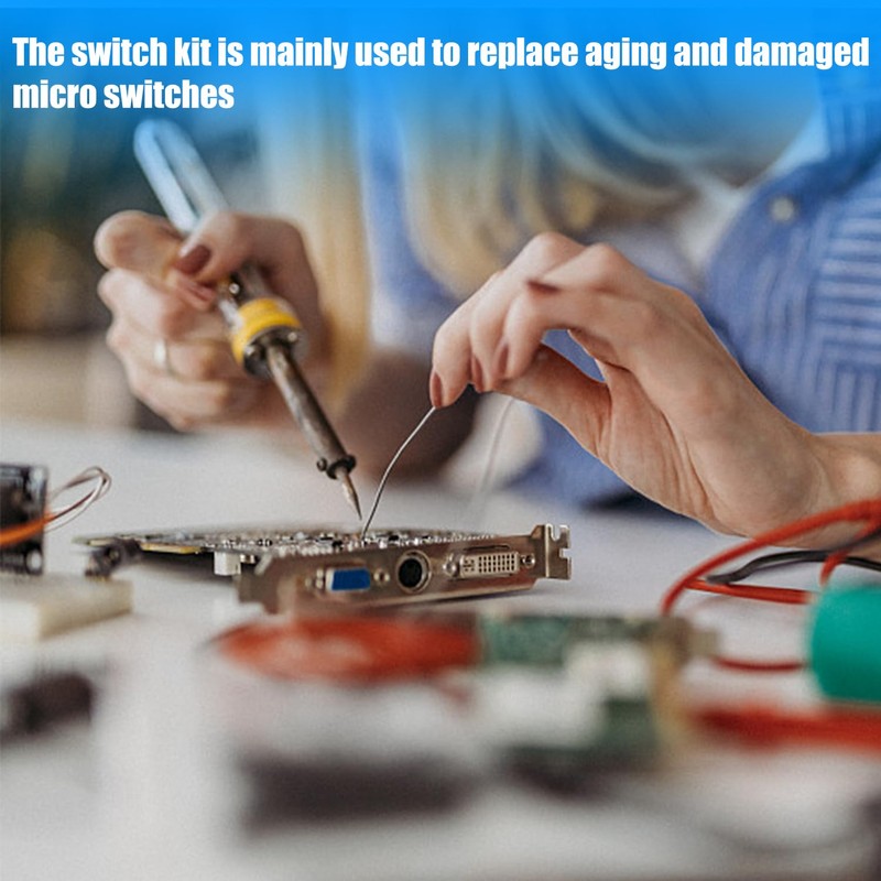 300 Pcs Micro Switch Tactile Button Tactile Push Button Switch