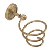 Hair Dryer Holder Antique Brass Hair Care Tools Holder Wall