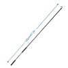 Universal Replacement Metal Crank Wand of Exterior Sun Shades Roller